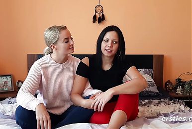 Ersties - Hot Lebic POV Action with Julia P. and Victoria